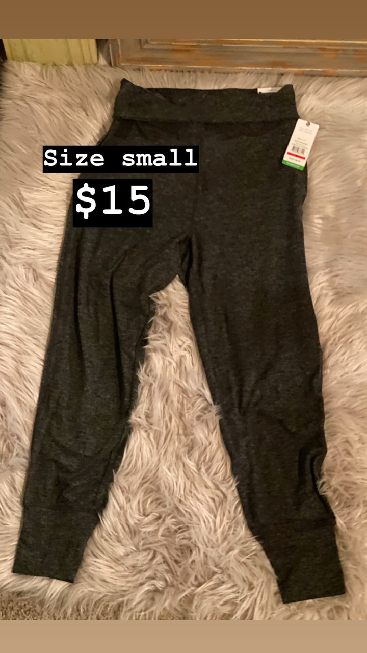 GAIAM DK GRAY JOGGERS W/ POCKETS