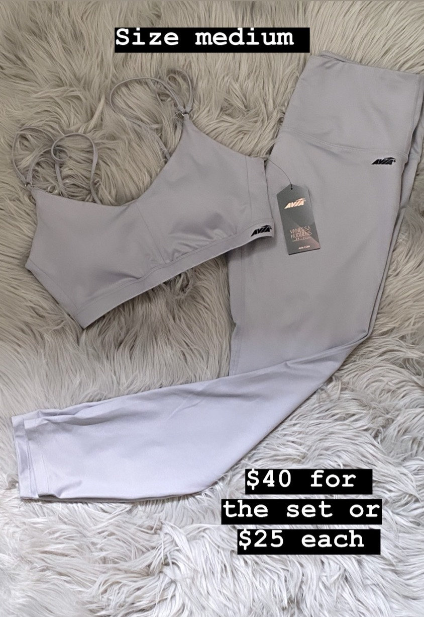 AVIA X Vanessa Hudgens Silver Set